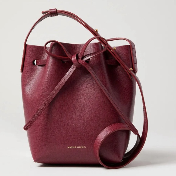 Mansur Gavriel Handbags - ❣️MANSUR GRAVIEL BUCKET BAG BURGUNDY❣️